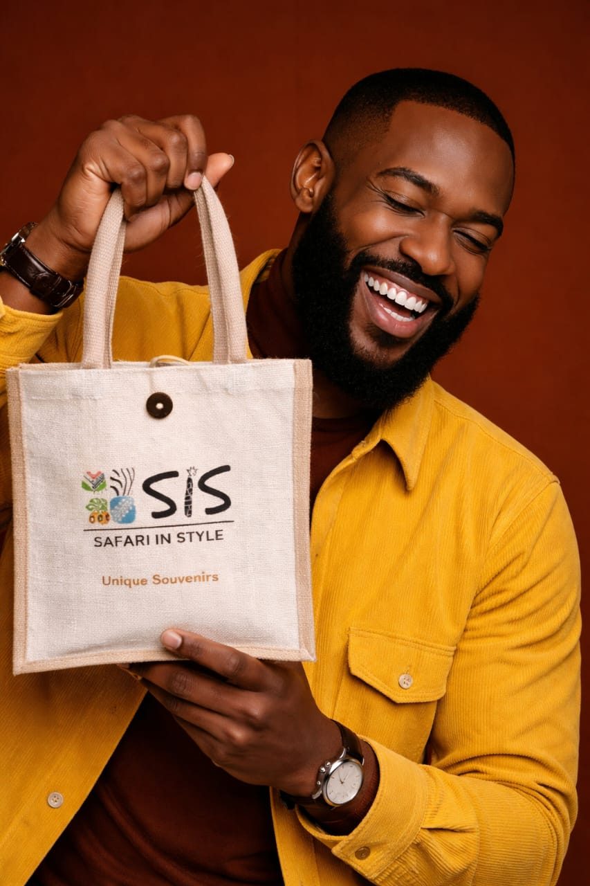 Safari in Style branded tote