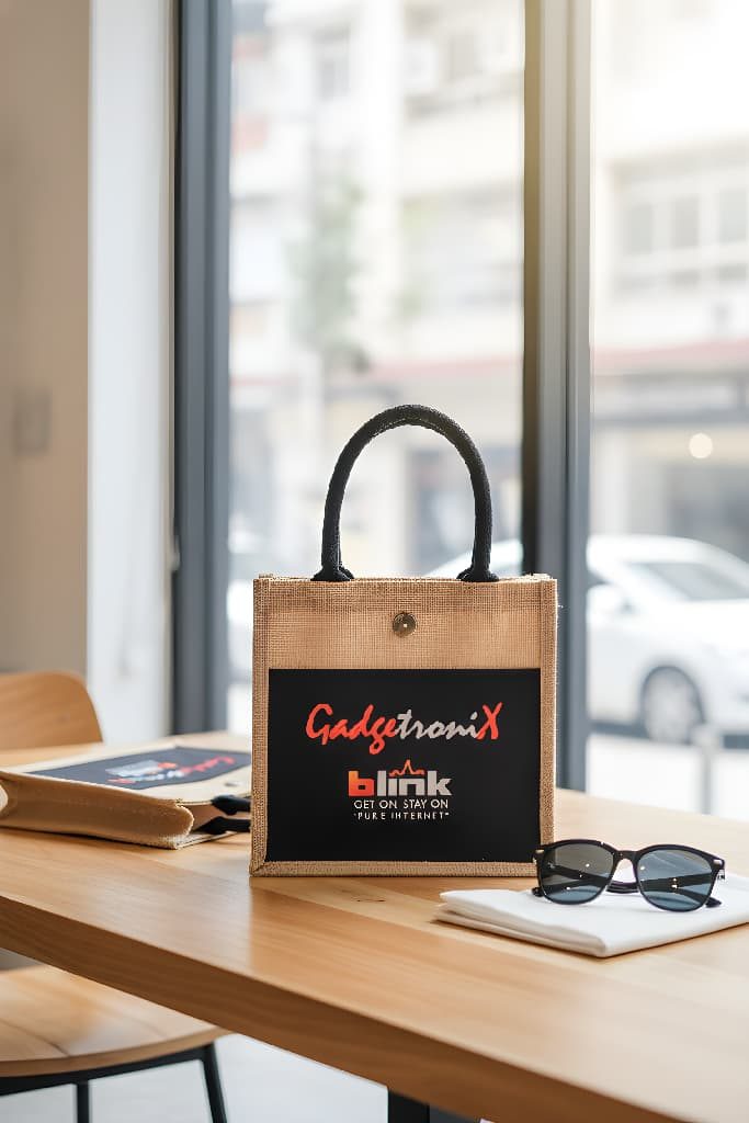 GadgetroniX branded tote