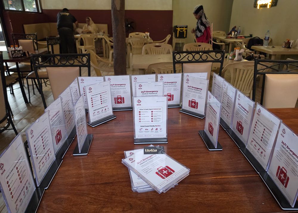 Printed restaurant menus by HuRu Studios